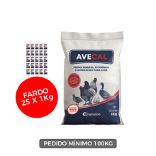 Carregar imagem no visualizador da galeria, Farinha AVECAL (Fardo 25 x 1kg)
